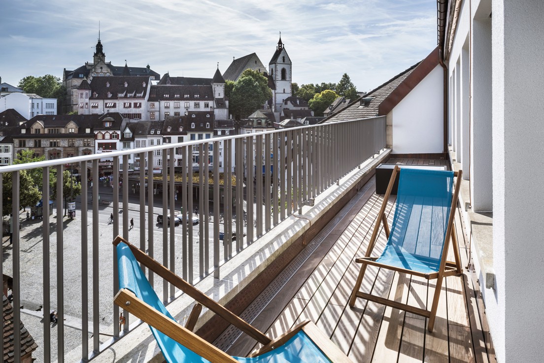 Das erste Motel One der Schweiz befindet sich in Basel (Foto: Motel One)