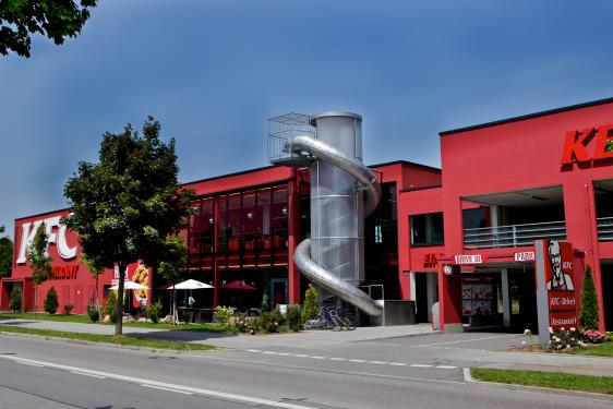 In München befindet sich die weltweit grösste KFC-Filiale (Foto: KFC - Yum Brands!)